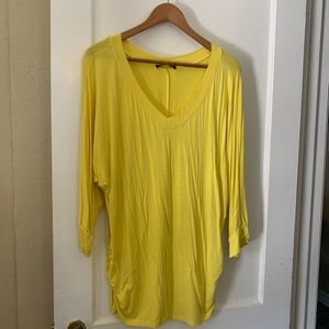XXL 3/4 Sleeve V-Neck Dolman Style Shirt